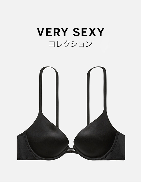 ★4色 ★VS 【Very Sexy】 プッシュアップ ブラ♡ So Obsessed スムーズ プッシュアップ ブラ、Vsホワイトを購入