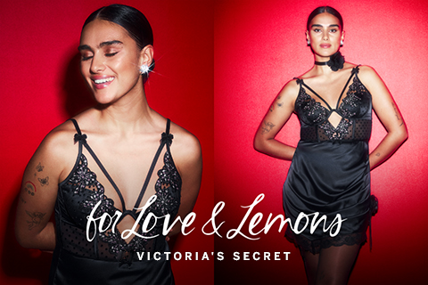 For Love and Lemons：ランジェリー、ドレスなどを購入 – Victoria's 