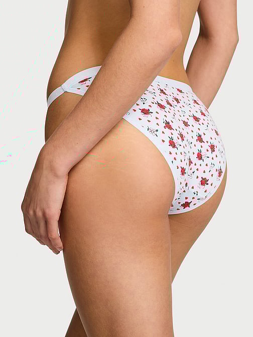 国内即発送★Victoria's secret★PINK♪ボーイフレンドパンツ Victoria's Secret - ☆PINK Victoria's Secret☆ハート柄 水色