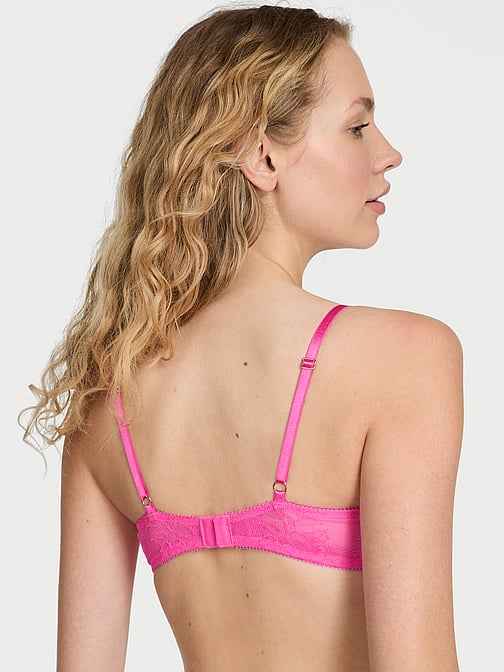Victoria's Secret Bra Bombshell Add 2 Cups Shimmer Lace (34A