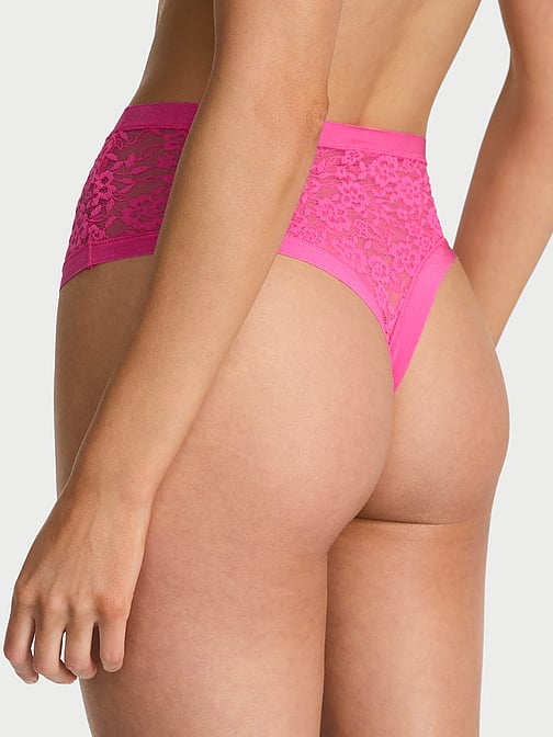 【US限定】 VSヴィクシー ♡お尻 リボン♡ パンティー ウィメンズ ショーツ：ソング、ヒップハング、チーキー