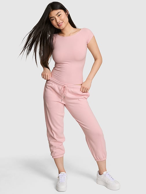 Victoria’s secret PINK ハーフパンツ　スウェット スウェットパンツ – PINK