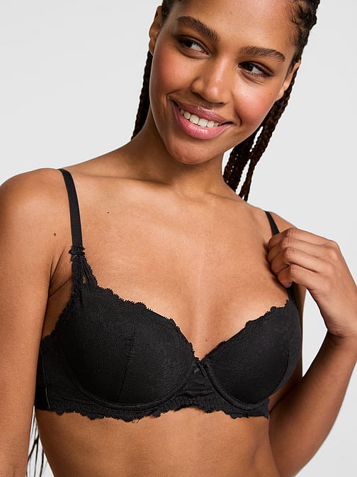 プッシュアップ＆パッド付きブラ | バンド：30〜44、カップサイズ：AA