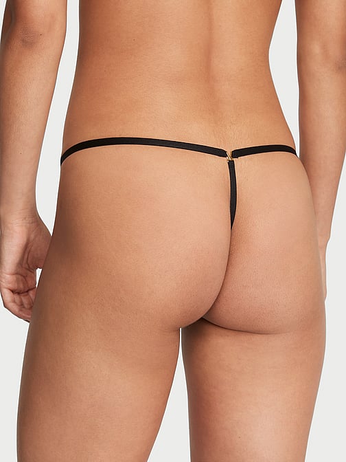 ☆Victoria's Secret☆ Very Sexy キラキラのリボン Vストリング Victoria's Secret Fashion Show Very Sexy shine straps