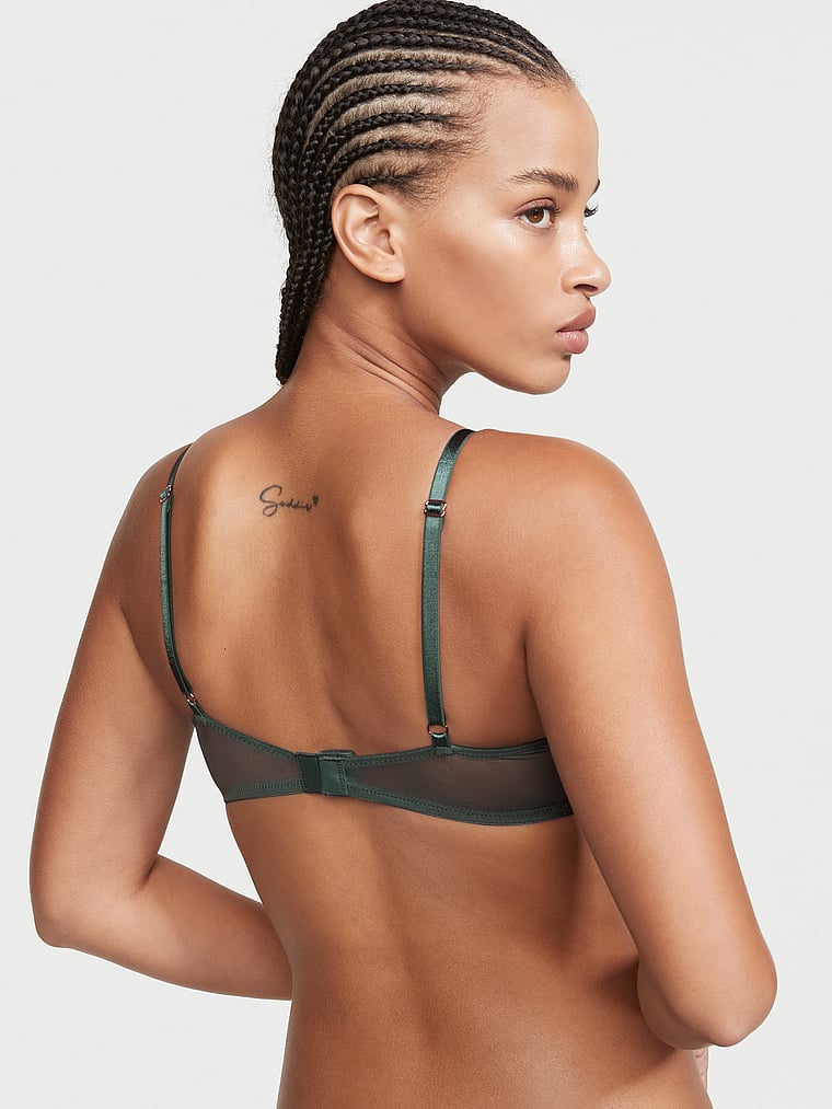 レースアップ ディテール プッシュアップ ブラ Victoria S Secret