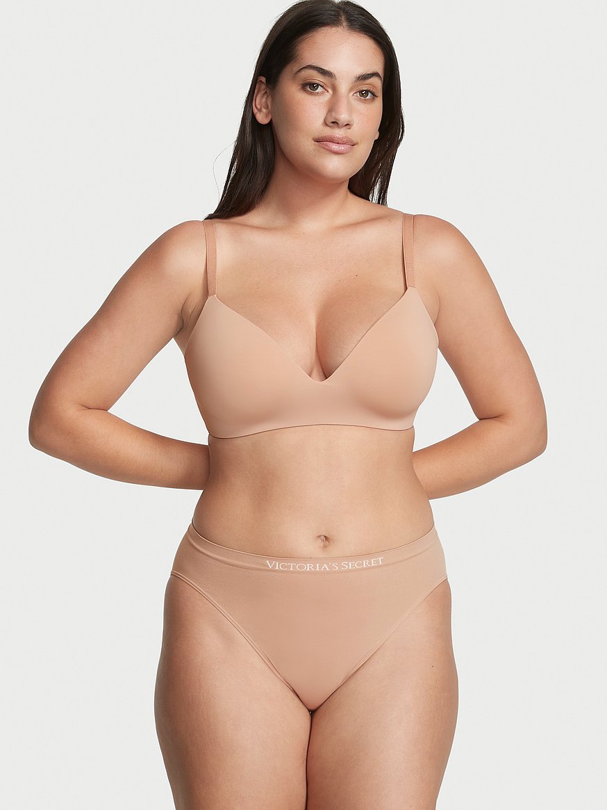 シームレス ハイレグ ブリーフ ショーツ, プラリネを購入 - Pantiesを