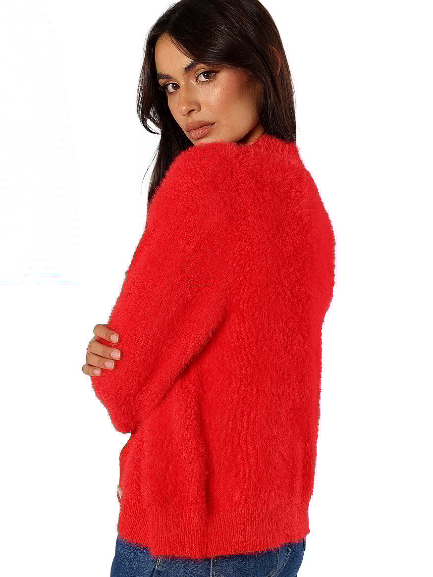 【公式】 Clara Buy カーディガン, online Sweaters Order - レッド カーディガン