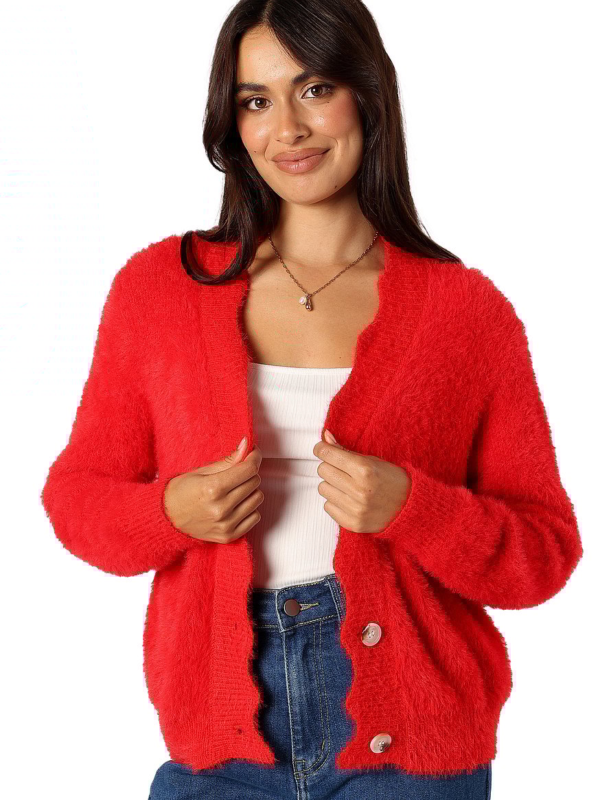 送料無料の通販 Buy Clara カーディガン, レッド - Order Sweaters online カーディガン