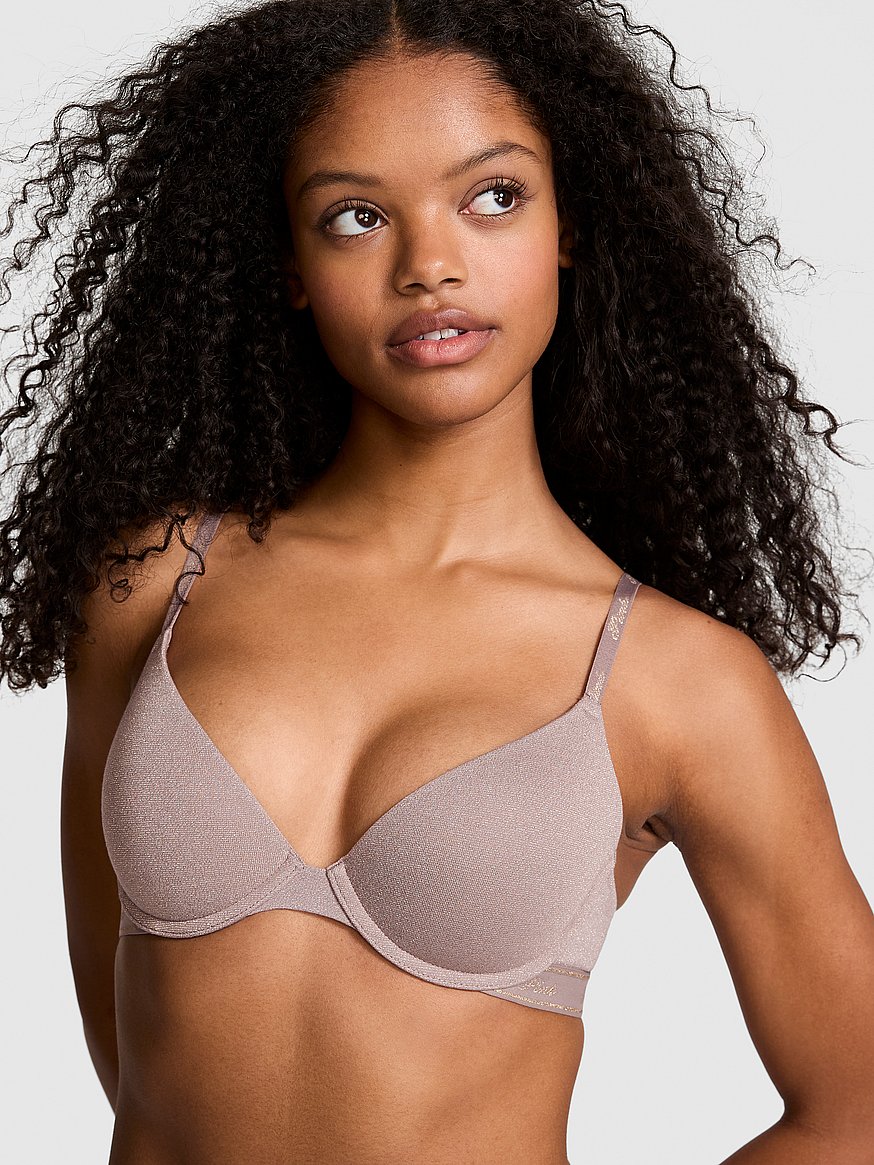 ヴィクトリアシークレット ブラックプッシュアップブラ 32A