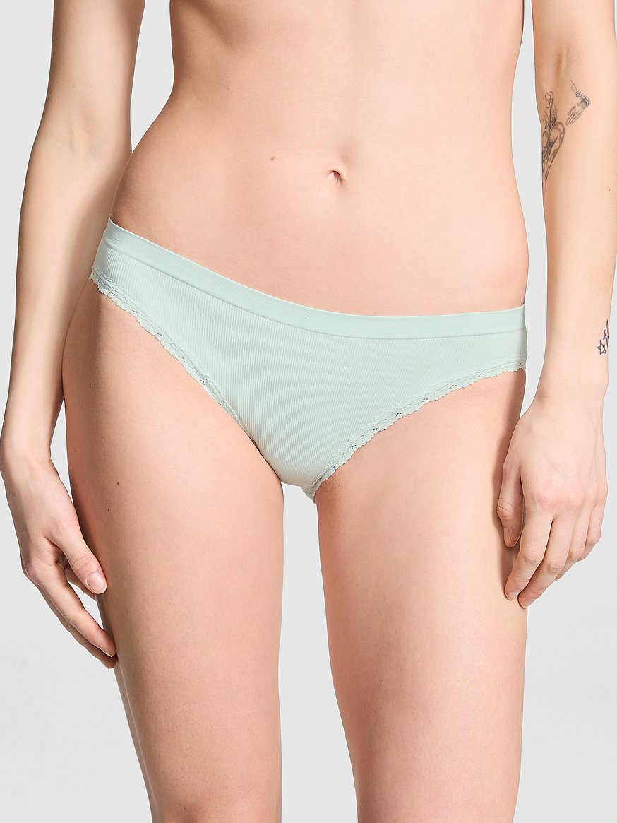 【Ｌ/５枚】シームレスビキニ　Victoria's Secret 01 シームレス ビキニ ショーツ 5枚パック、マルチを購入する