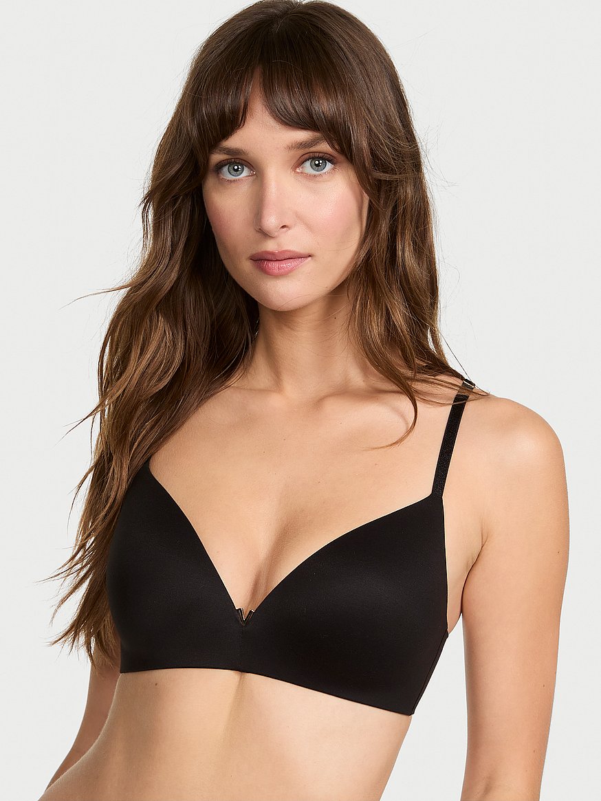Victoria's Secret プッシュアップブラジャー ブラック 75C ワイヤレス プッシュアップ ブラ, ブラックを購入 - Brasをオンインで