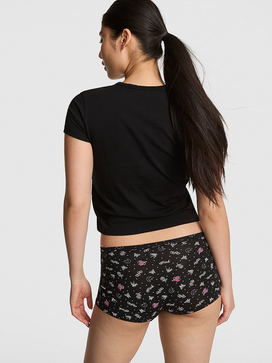 コットン ベビー Tシャツ＆ショーツ セット、ピンクを購入する