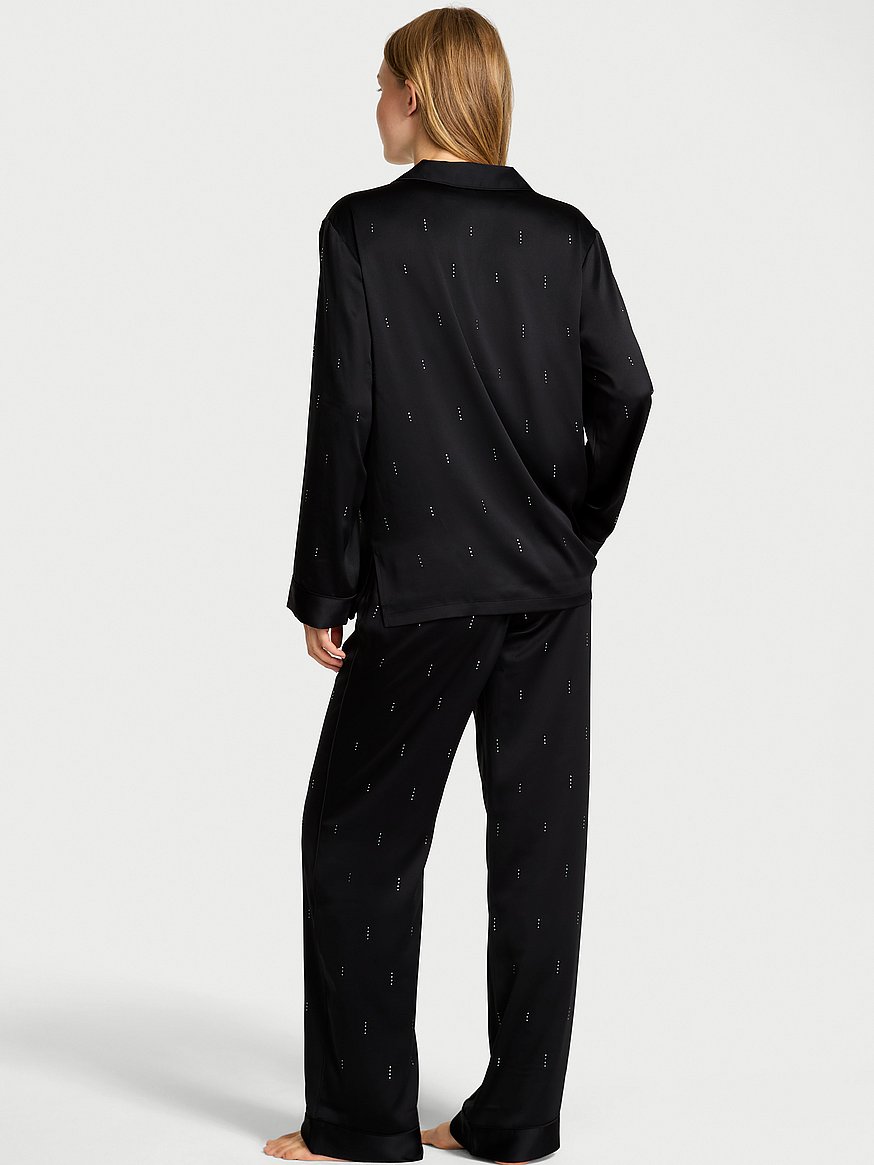 VICTORIA'S SECRET　サテン　ロング　パジャマセット VICTORIA'S SECRET サテン ロング パジャマセット VICTORIA´S SECRET