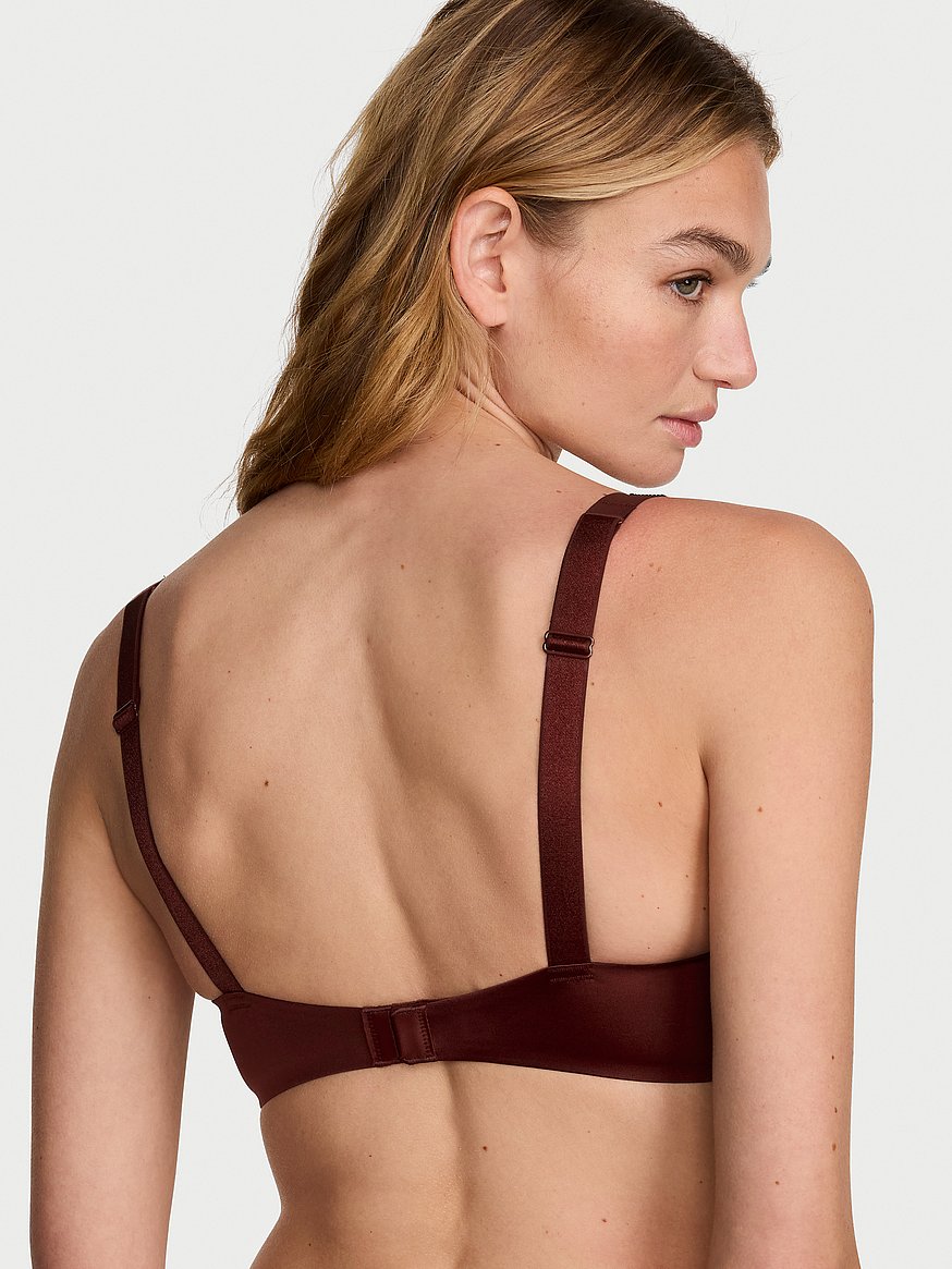 Bombshell ロゴ シャイン ストラップ 2カップアップ プッシュアップ